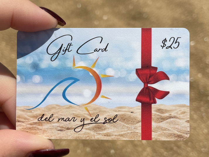 Tarjeta de regalo Del Mar y el Sol