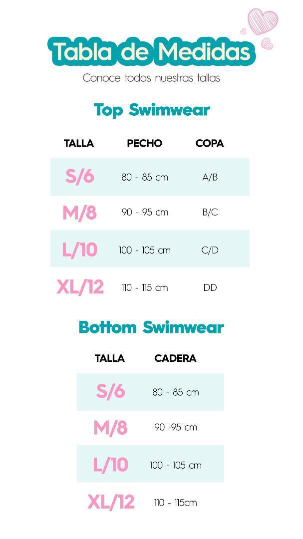 Traje de baño de dos piezas Antigua / Cataluña