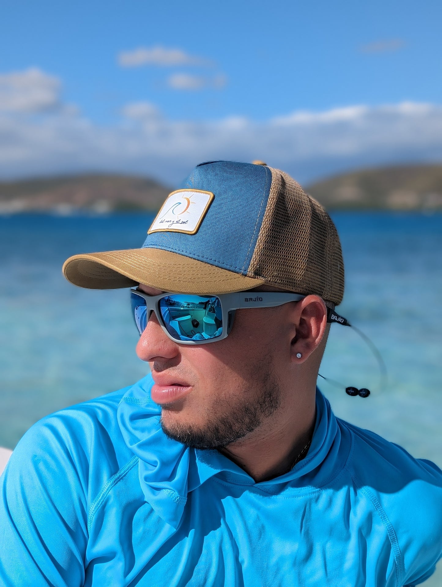 Mar y Sol Trucker Hat – Breathable Mesh Cap with Curved Visor – Casual and Sporty Style