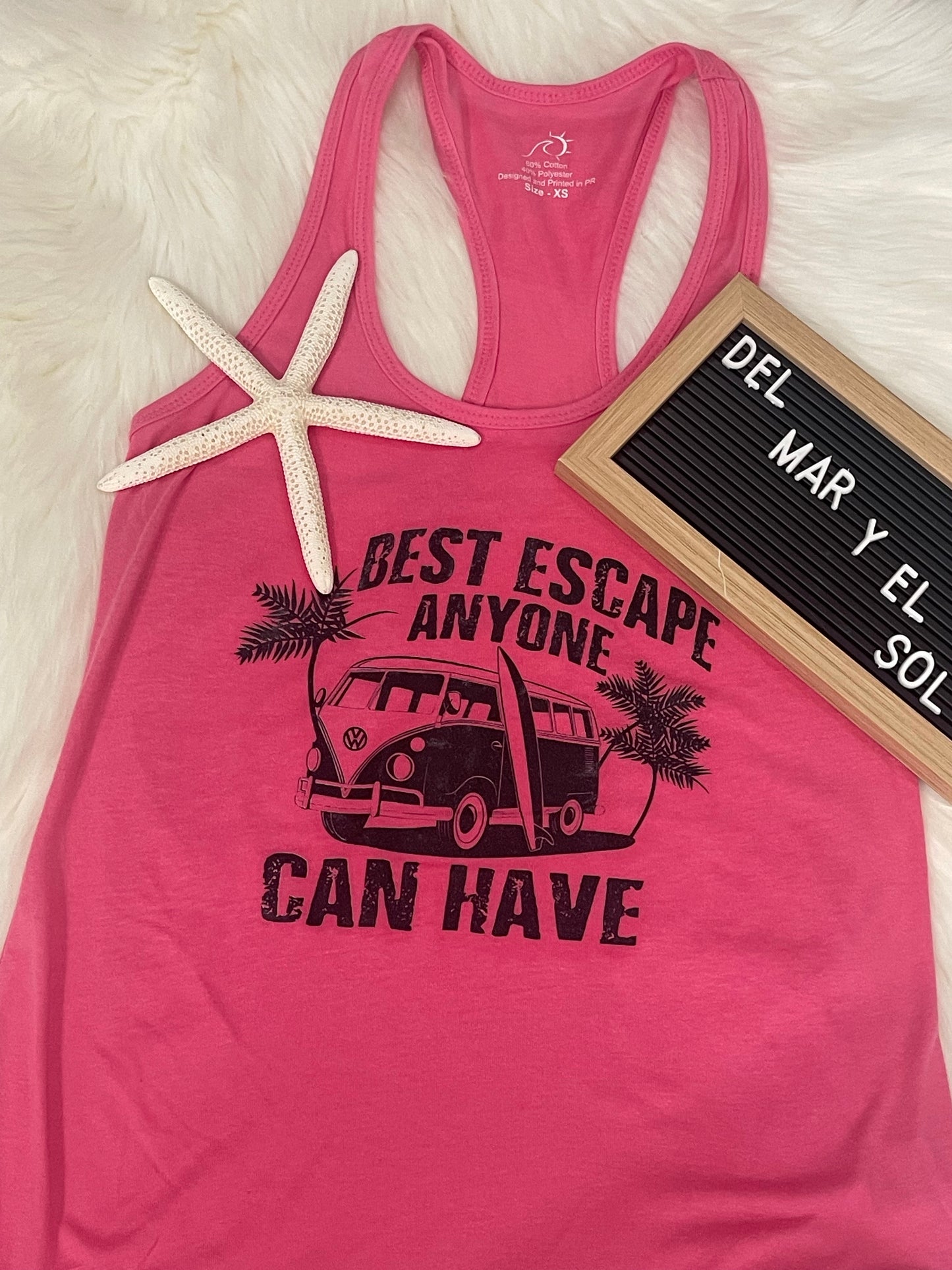 Camiseta sin mangas Best Escape
