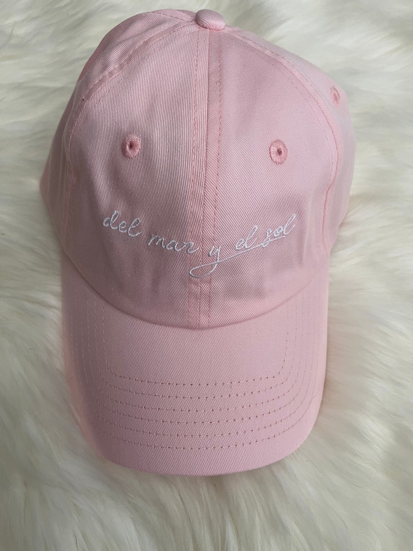 Beach Cap Adjustable strap pink