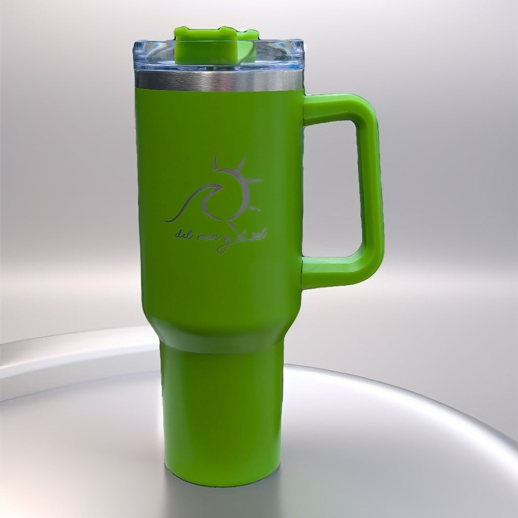 large travel tumbler coastal lifestyle hydration cup