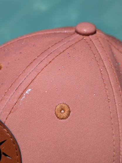 Drops not penetrate on dry hat