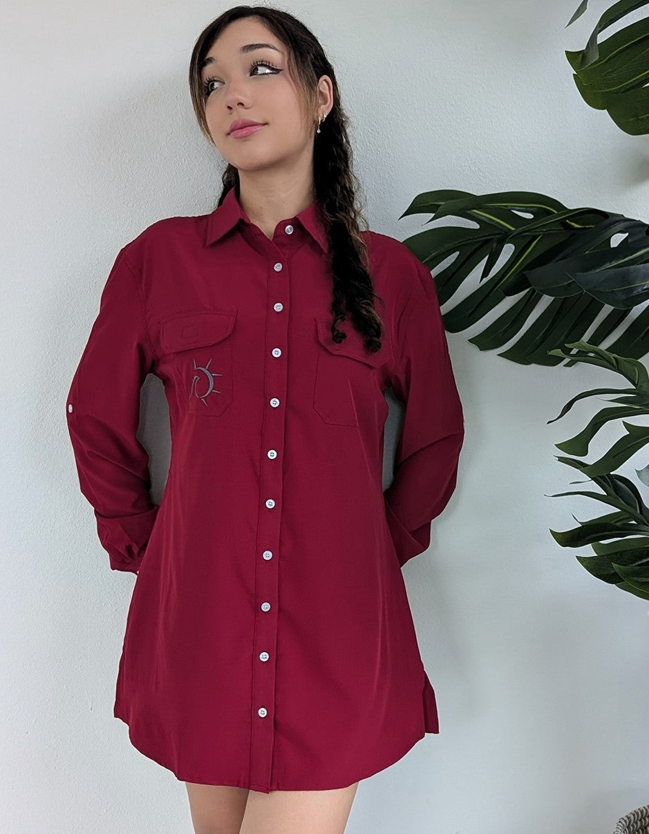 Vestido camisero (holgado)