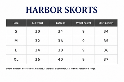 Harbor Skort |Quick-Dry Performance Women's Athletic & Coastal Skort