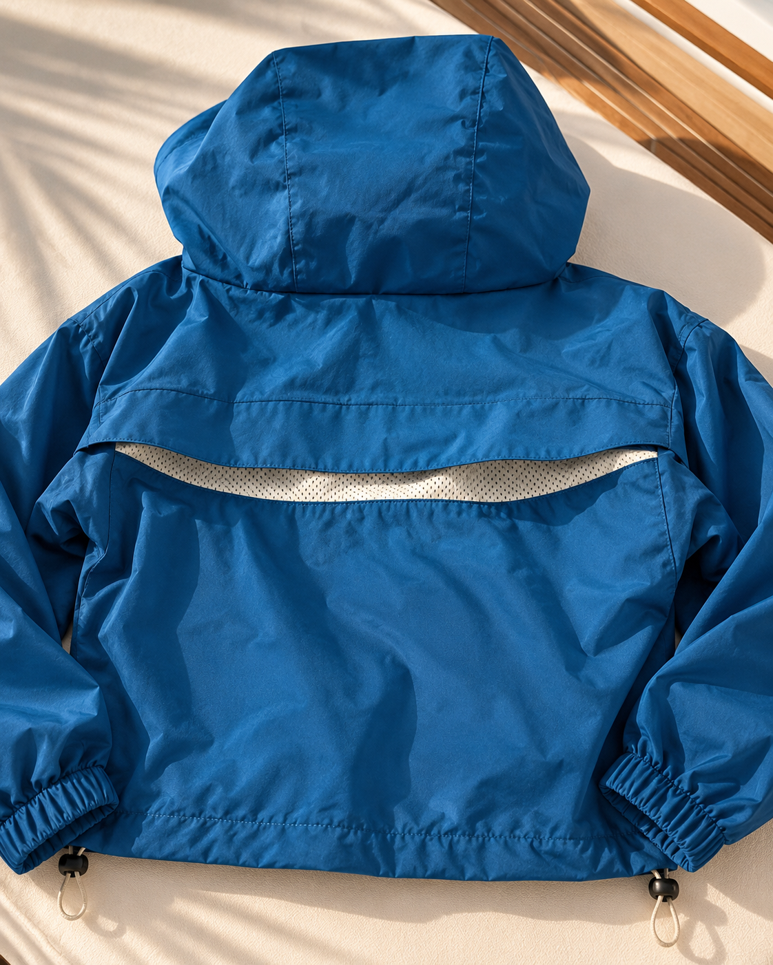 Sea Mist women's jacket with back mesh ventilation