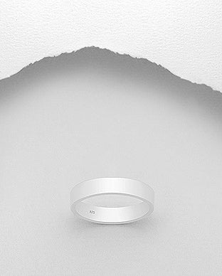 Silver Plain Ring