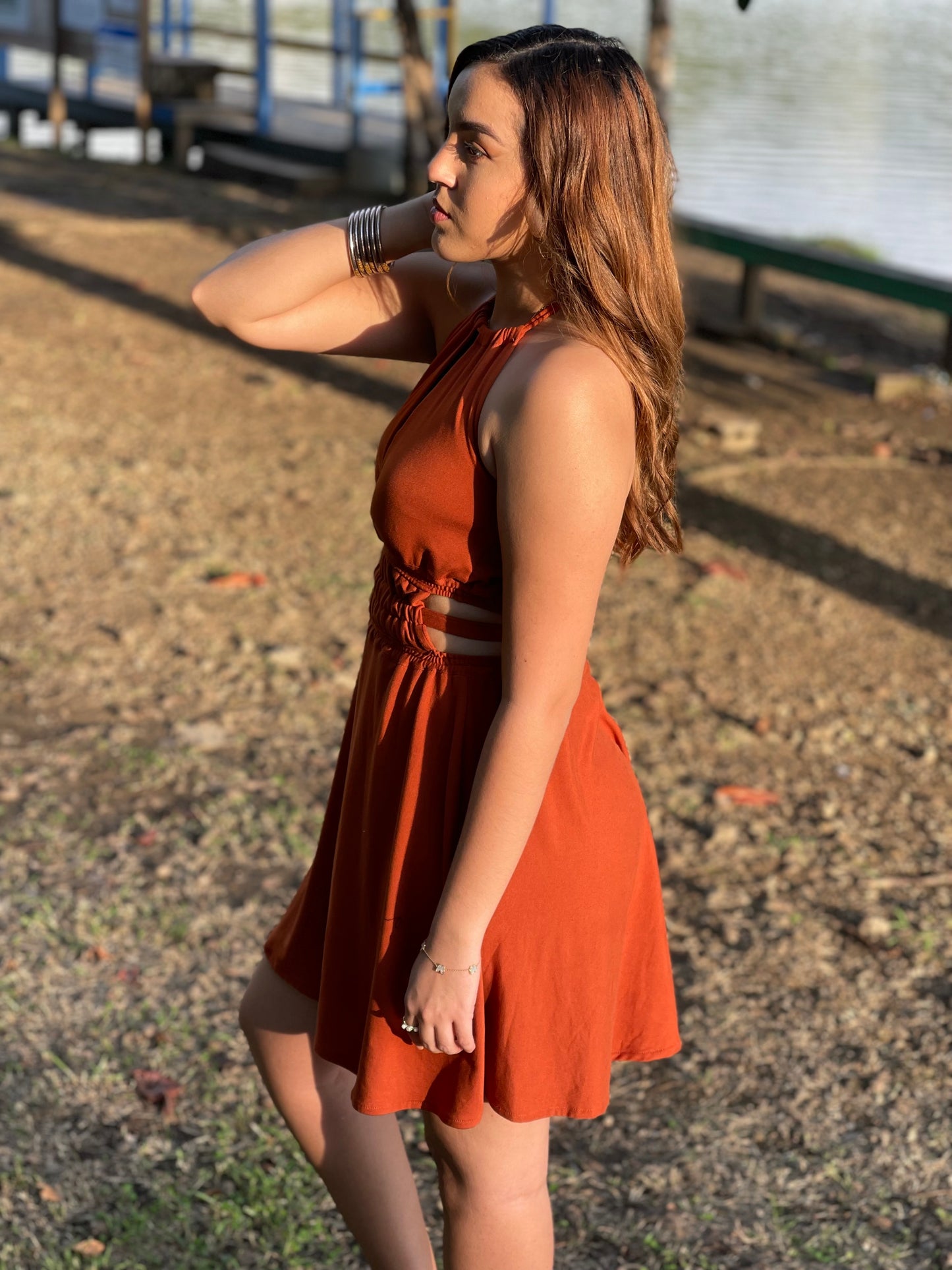 Lightweight summer dress women vacation style
