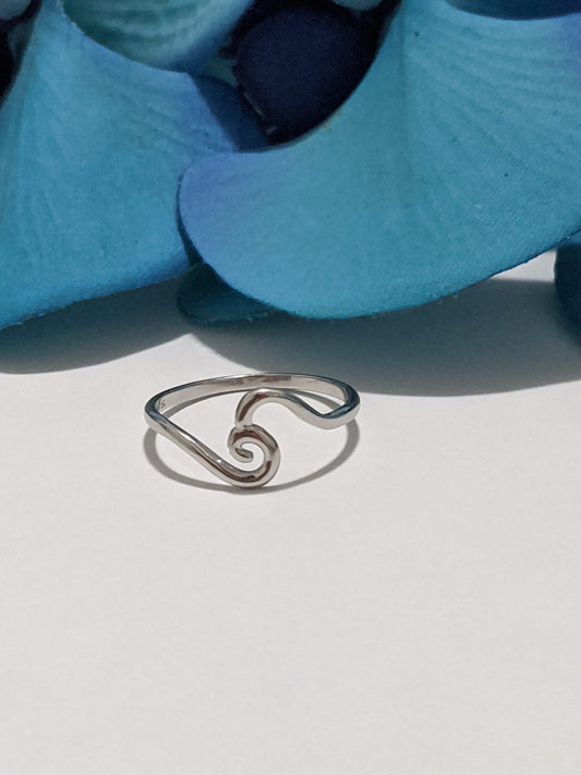 Double Wave Ring