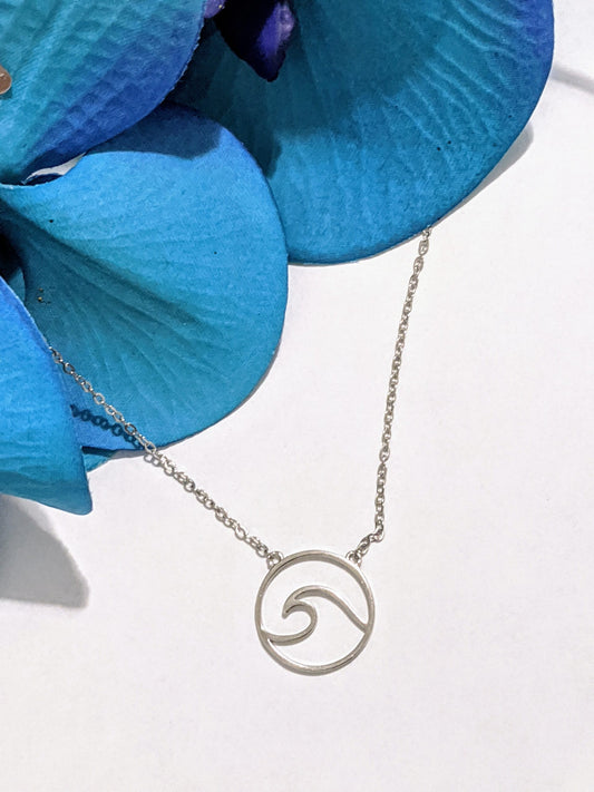 Circle Wave Necklace