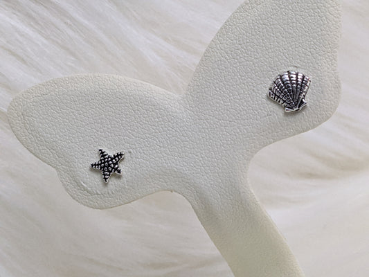 Starfish/Seashell Earrings