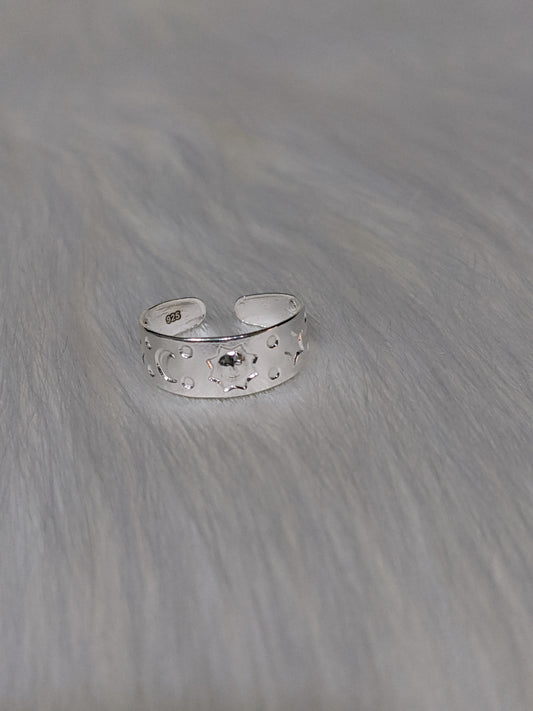 Sun/Moon/Stars Toe Ring