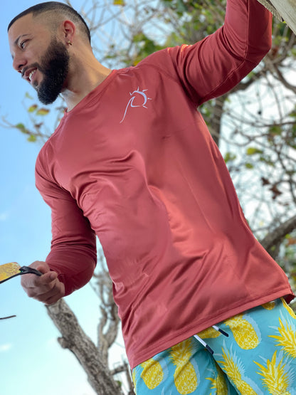Lightweight fishing shirt men quick dry beachwear