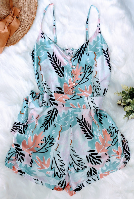 Flowery Romper