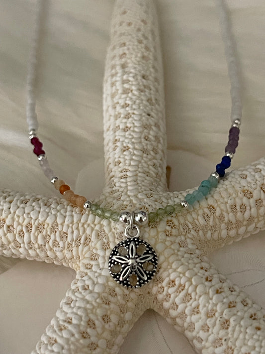 Sand Dollar Beads Necklace