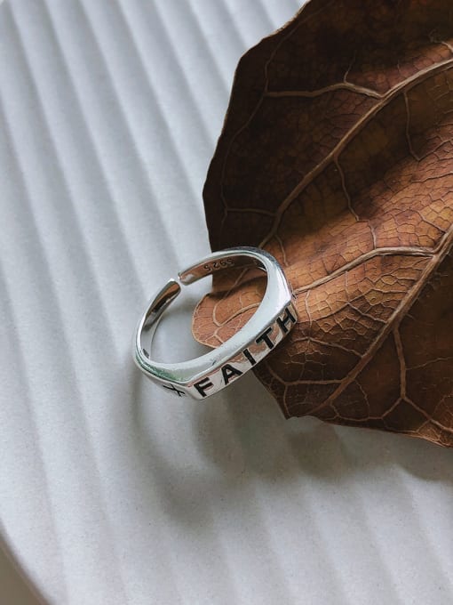 Faith Free Size Ring